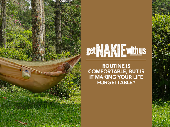 Routine is comfortable, but is it making your life forgettable?