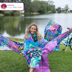 Kasey Rainbow - Recycelte Hängematte mit Gurten preview #2