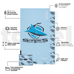 Unterwassermagie – recyceltes, sandfreies Strandtuch preview #3