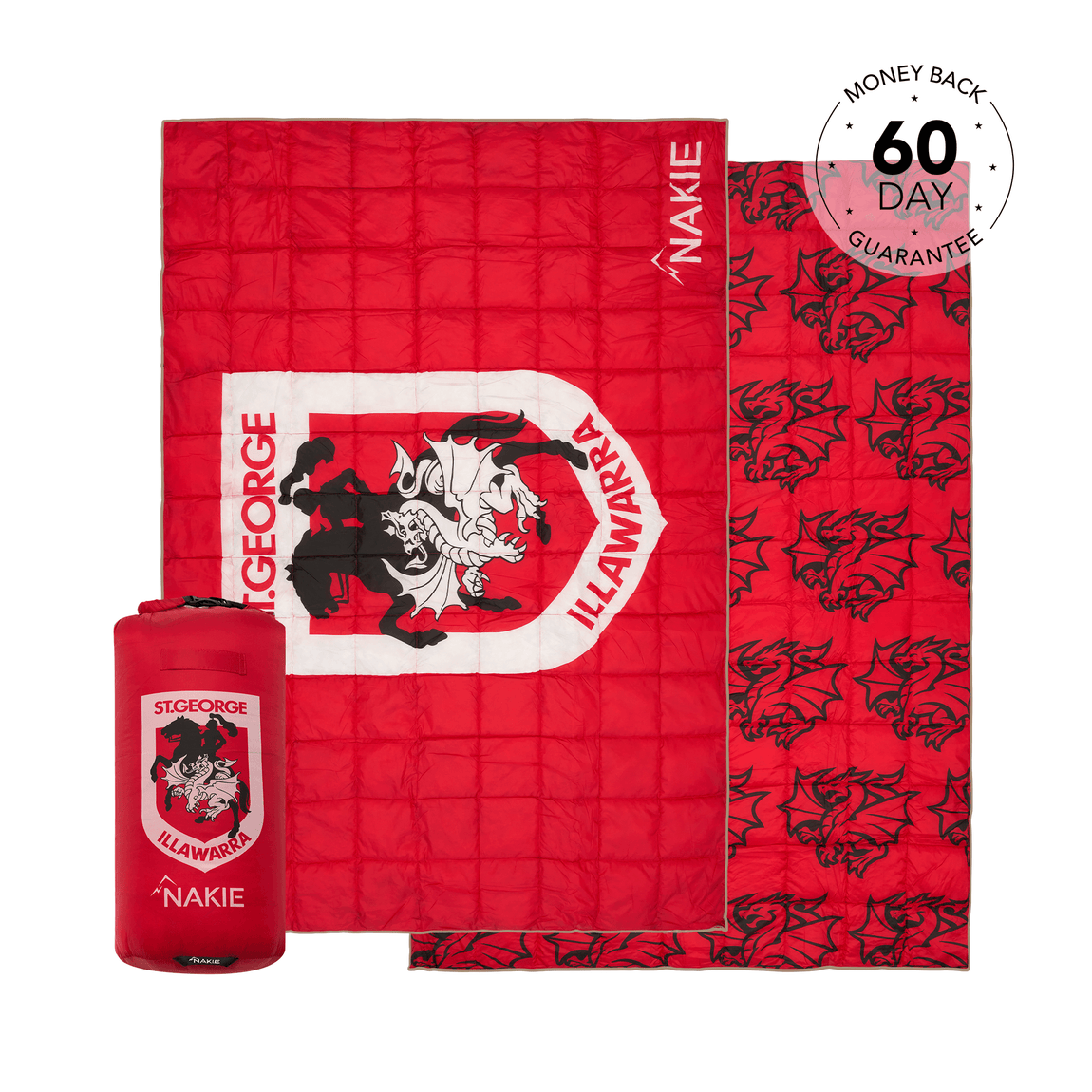 Dragons - NRL Sustainable Down Puffy Blanket