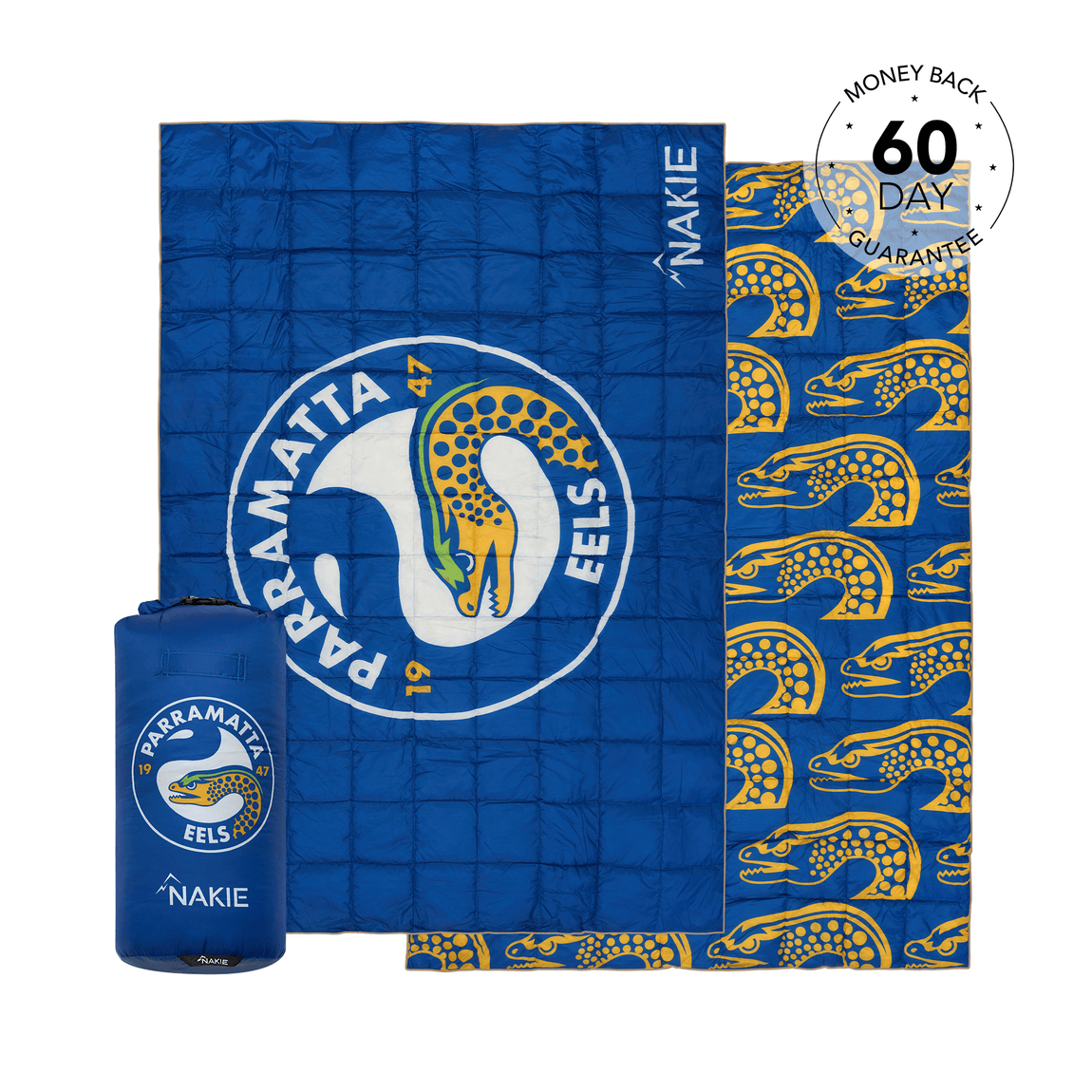 Eels - NRL Sustainable Down Puffy Blanket