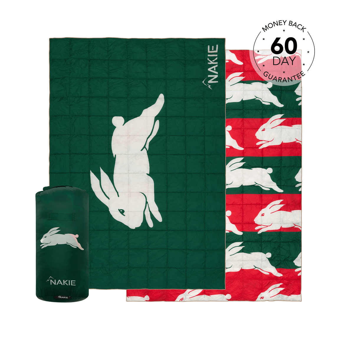 Rabbitohs - NRL Sustainable Down Puffy Blanket