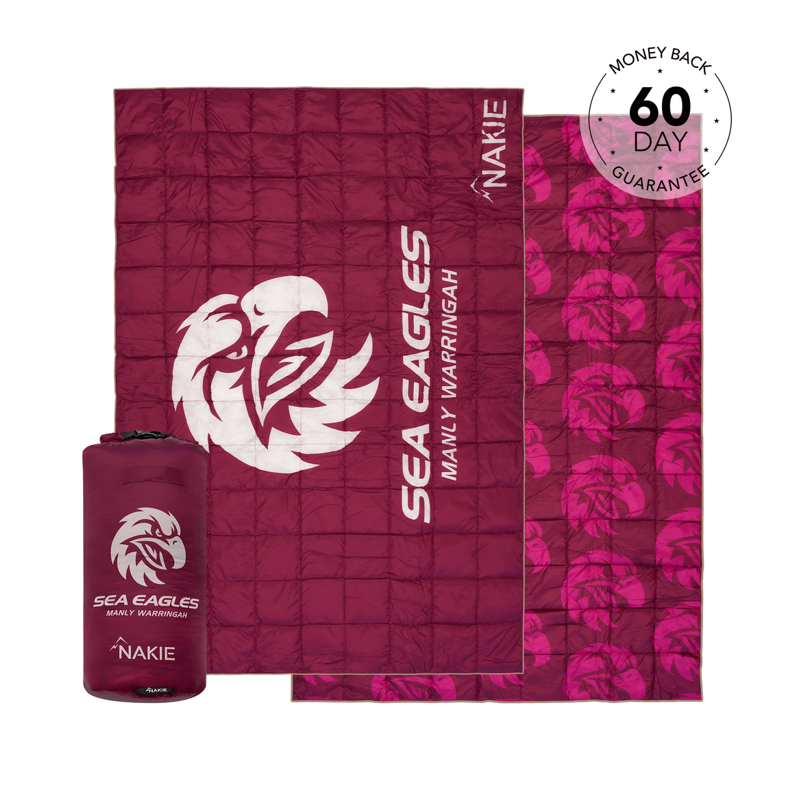 Sea Eagles - NRL Sustainable Down Puffy Blanket