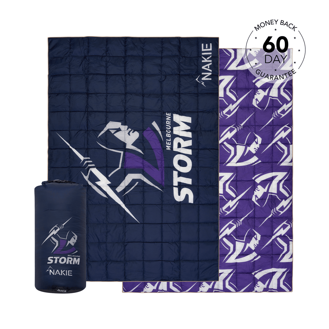 Storm - NRL Sustainable Down Puffy Blanket