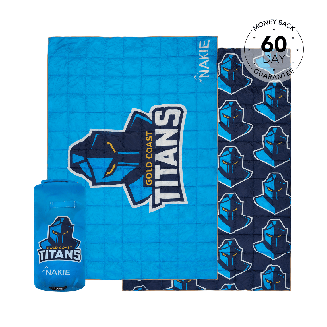 Titans - NRL Sustainable Down Puffy Blanket