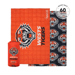 Tigers - NRL Sustainable Down Puffy Blanket preview #1