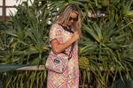 Rosy Tides - Kapuzenhandtuch, recycelt, sandfrei preview #6