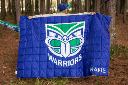 Warriors - NRL Sustainable Down Puffy Blanket