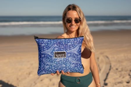 Unterwassermagie – recyceltes, sandfreies Strandtuch