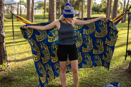 Eels - NRL Sustainable Down Puffy Blanket