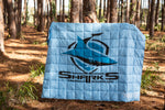 Sharks - NRL Sustainable Down Puffy Blanket preview #4