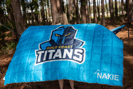 Titans - NRL Sustainable Down Puffy Blanket