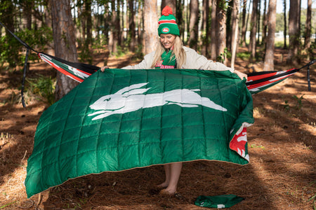 Rabbitohs - NRL Sustainable Down Puffy Blanket