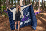 Storm - NRL Sustainable Down Puffy Blanket preview #5