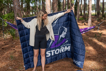 Storm - NRL Sustainable Down Puffy Blanket