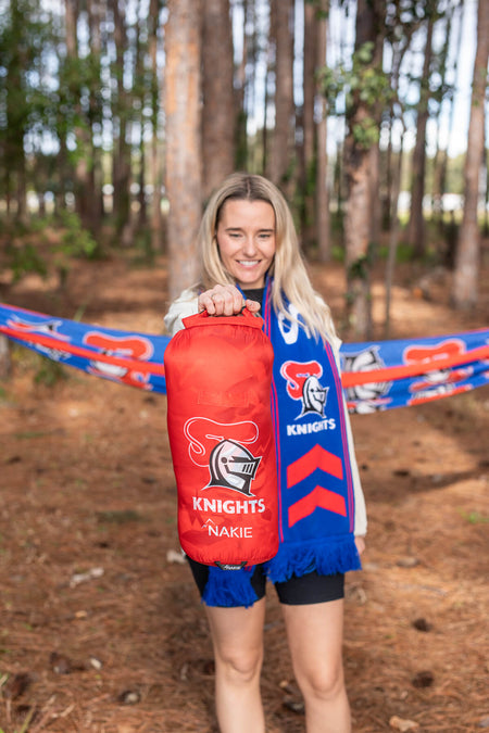 Knights - NRL Sustainable Down Puffy Blanket