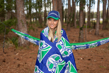 Warriors - NRL Sustainable Down Puffy Blanket