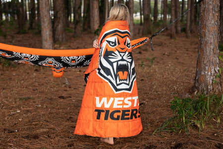Tigers - NRL Sustainable Down Puffy Blanket