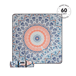 Elegant studio shot presenting Nakie's picnic blankets, designed with vibrant patterns and foldable for easy storage, providing style and functionality for outdoor leisure preview #1