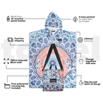 Sound of Summer - Hooded Towel Recycled Sand Free preview #4