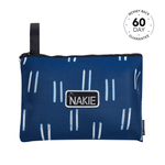 Elegant studio shot featuring Nakie's beach towel, designed with a waterproof bag for easy transport and storage, ideal for beach lovers preview #3