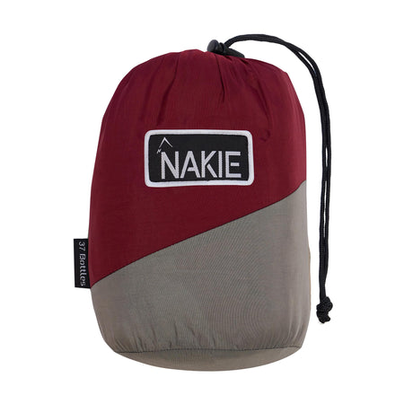 Merlot Red - Recycelte Hängematte mit Gurten