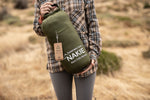 Olive Green - Sustainable Down Puffy Blanket preview #12