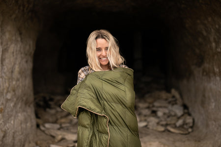 Nachhaltige Daunen - Puffy Blanket × 2 - Pärchen-Kombi