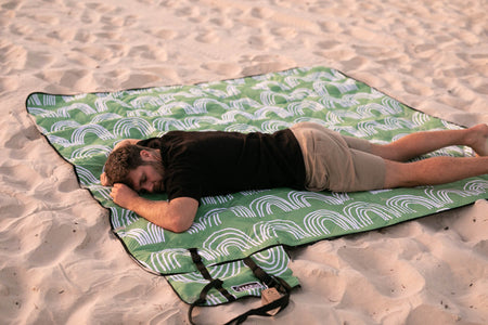 Happy Days - Recycelte Picknickdecke