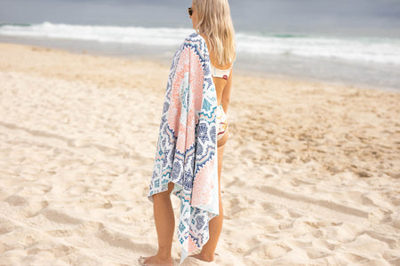 Sound of Summer – recyceltes, sandfreies Strandtuch