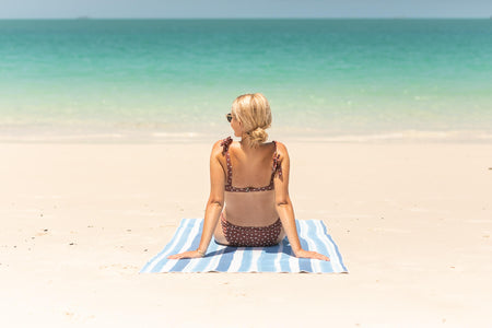 Ocean Breeze – recyceltes, sandfreies Strandtuch