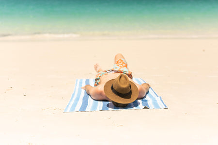 Ocean Breeze – recyceltes, sandfreies Strandtuch