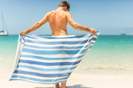 Ocean Breeze – recyceltes, sandfreies Strandtuch