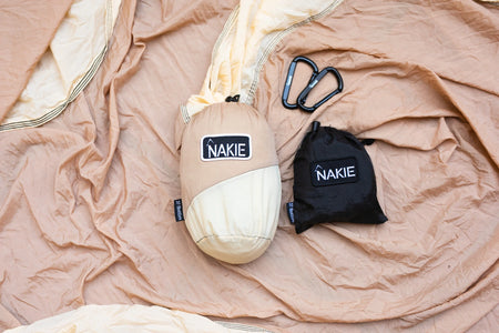 Hamac recyclé avec sangles - Toutes les couleurs