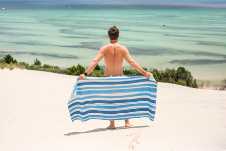 Ocean Breeze – recyceltes, sandfreies Strandtuch