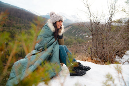Nachhaltige Daunen - Puffy Blanket × 2 - Pärchen-Kombi