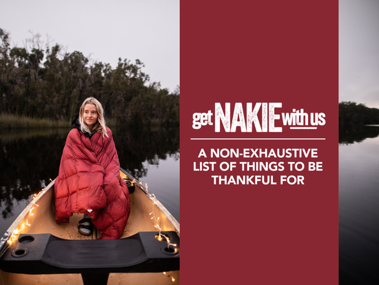 A non-exhaustive list of things to be thankful for