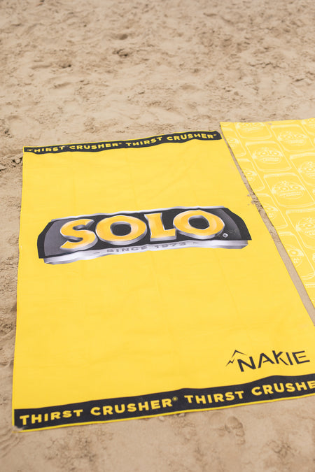 Solo - Serviette de plage recyclée sans sable