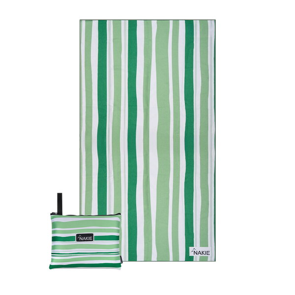 Rosy Tides - Serviette de plage recyclée sans sable