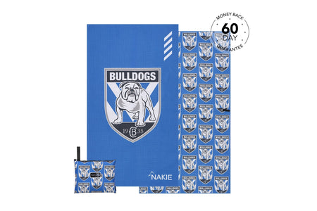 Bulldogs - NRL Recycled Sand Free Beach Towel