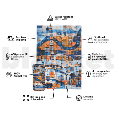 Olivgrün - Nachhaltige Daunendecke