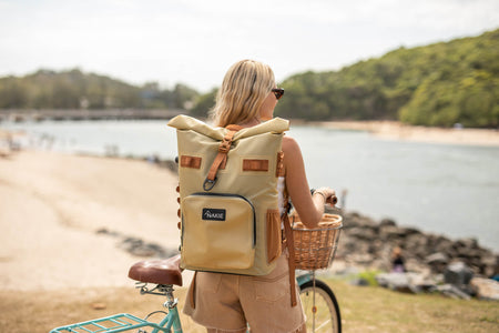 Sahara Sand - Recycled Cooler Backpack