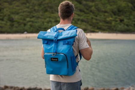 Arctic Blue - Recycled Cooler Backpack