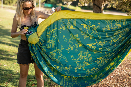 Mulberry Purple - Hamac recyclé avec sangles