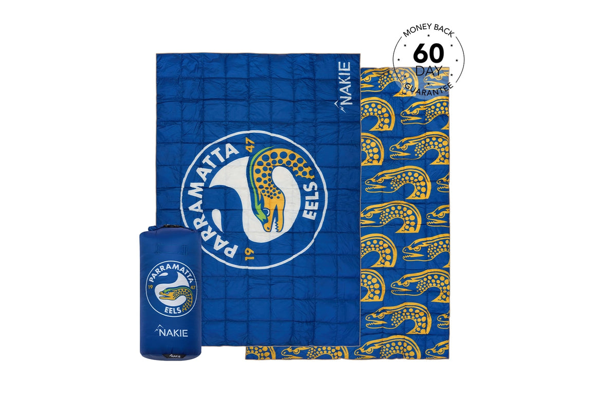 Eels - NRL Sustainable Down Puffy Blanket