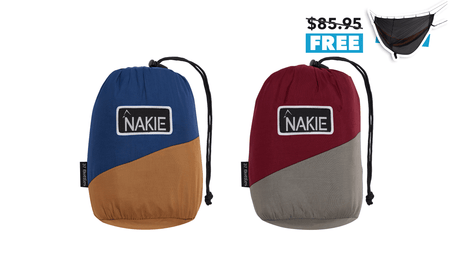 Recycelte Hängematte mit Gurten × 2 - Paar-Kombi