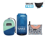 Kombination aus recycelter Hängematte, Handtuch und bauschiger Decke preview #1