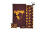 Hawthorn Hawks - AFL Recycled Sand Free Beach Towel preview #1