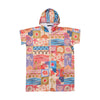 Retro Shores - Kids Hooded Towel Recycled Sand Free swatch 1.0