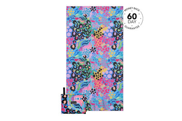 Kasey Rainbow – recyceltes, sandfreies Strandtuch